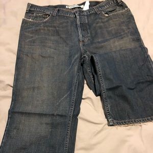 Gap Low Rise Boot Fit Button Fly Jeans